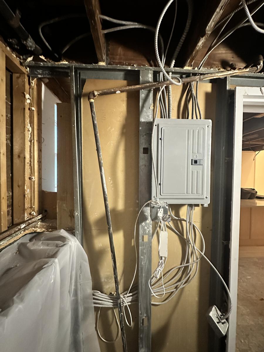 Breaker panel wiring and circuit installation